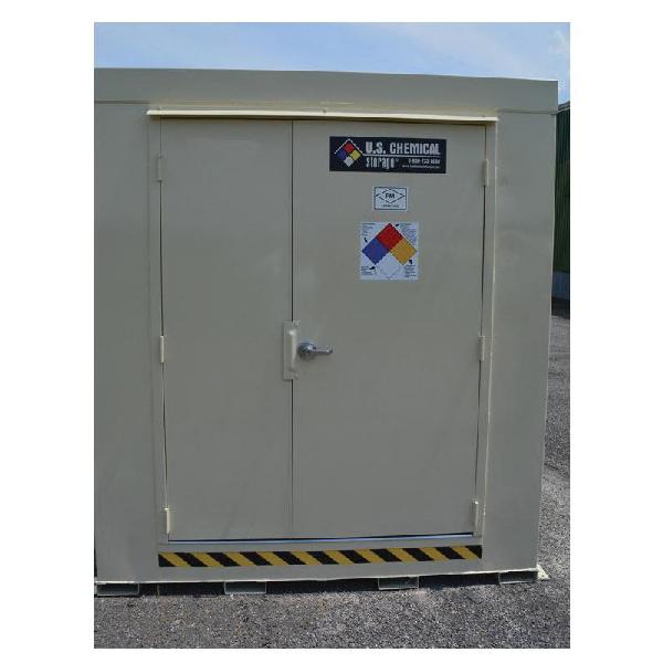 Double Door Upgrade, For Use With: 6 to 16-Drum, 2 and 4 hr Fire-Rated Lockers, Specifications: 59 in W x 79 in H Interior, 60 in W x 80 in H Door, 24 in Left Hinge, 36 in Right Hinge Door, Steel, Bone, 60 in W x 80 in H Dimensions