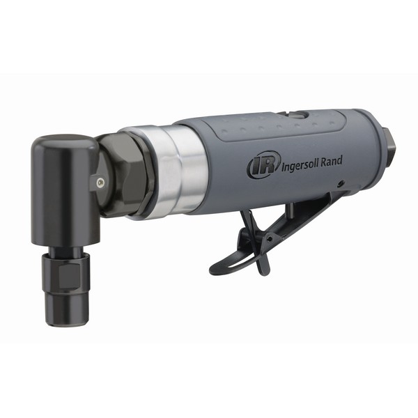 Right Angle Air Die Grinder, 1/4 Inch Output, 0.33 HP, 20000 RPM, 6 CFM, Rear Exhaust