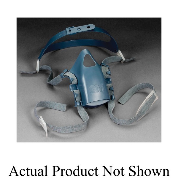 Head Harness Assembly, For Use With: 7501, 7502 and 7503 Series Half Facepiece Respirators, Blue