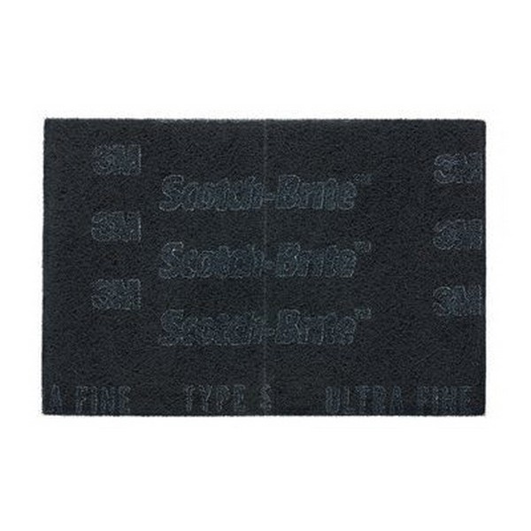 Hand Pad, Series: PRO, 9 Inch Length, 6 Inch Width, Ultra Fine Grade, Silicon Carbide Abrasive, Maroon Pad Color, Applicable Materials: Aluminum, Cobalt, Fiberglass, Gelcoat, Nickel Alloy, Plastic, Stainless Steel and Soft Composite