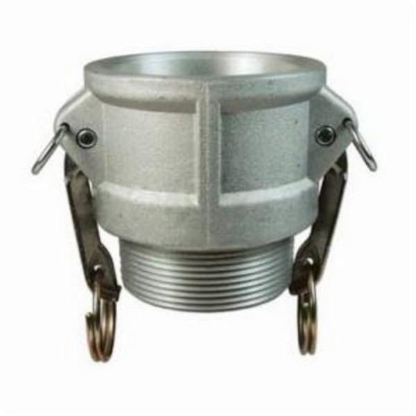 Cam & Groove Coupler, Type B, Series: Global, Fitting/Connector Type: Coupling, 3 Inch Nominal, Female Coupler x MNPT, 125 psi, 70 °F, Aluminum