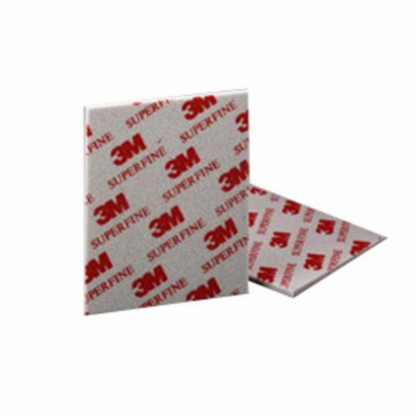 Sanding Sponge, Contour Surface, 5-1/2 Inch Overall Length, 4-1/2 Inch Overall Width, 3/16 Inch Overall Thickness, 120 Grit, Fine Grade, Applicable Materials: Drywall, Metal, Paint, Plastic and Wood