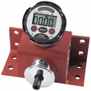 Electronic Torque Tester, 1/2 in Drive, 25 to 250 ft-lb Torque, +/-1 % Accuracy, 9 VDC Battery Power Source, LCD Display, 6 in Length, 6 in Width, Yellow/Green/Red Light/Beep Visual/Audible Indicators, For Use With: Torque Wrench