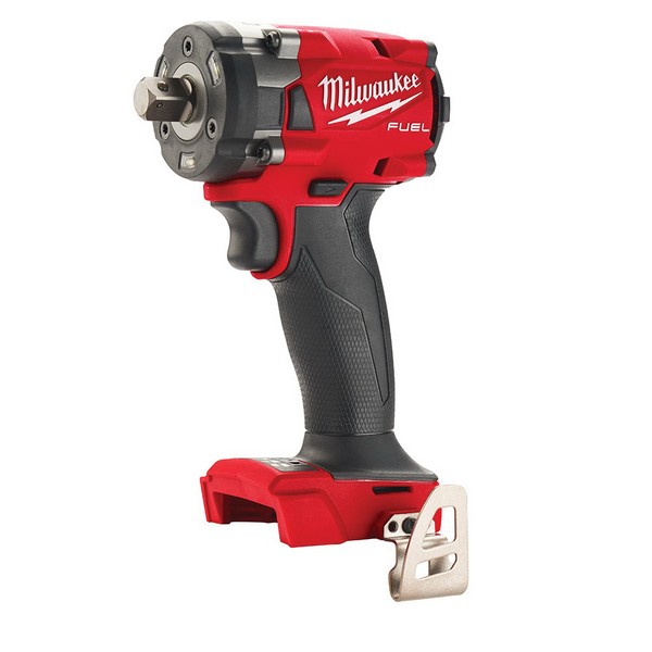Compact Impact Wrench, Cordless Variable, Bare Tool/Kit: Bare Tool, Series: FUEL™, 1/2 in Drive, 250 in-lb Torque, 2400 RPM Speed, 18 V, Lithium-Ion Battery, Aluminum Housing Material, 4.9 in Overall Length