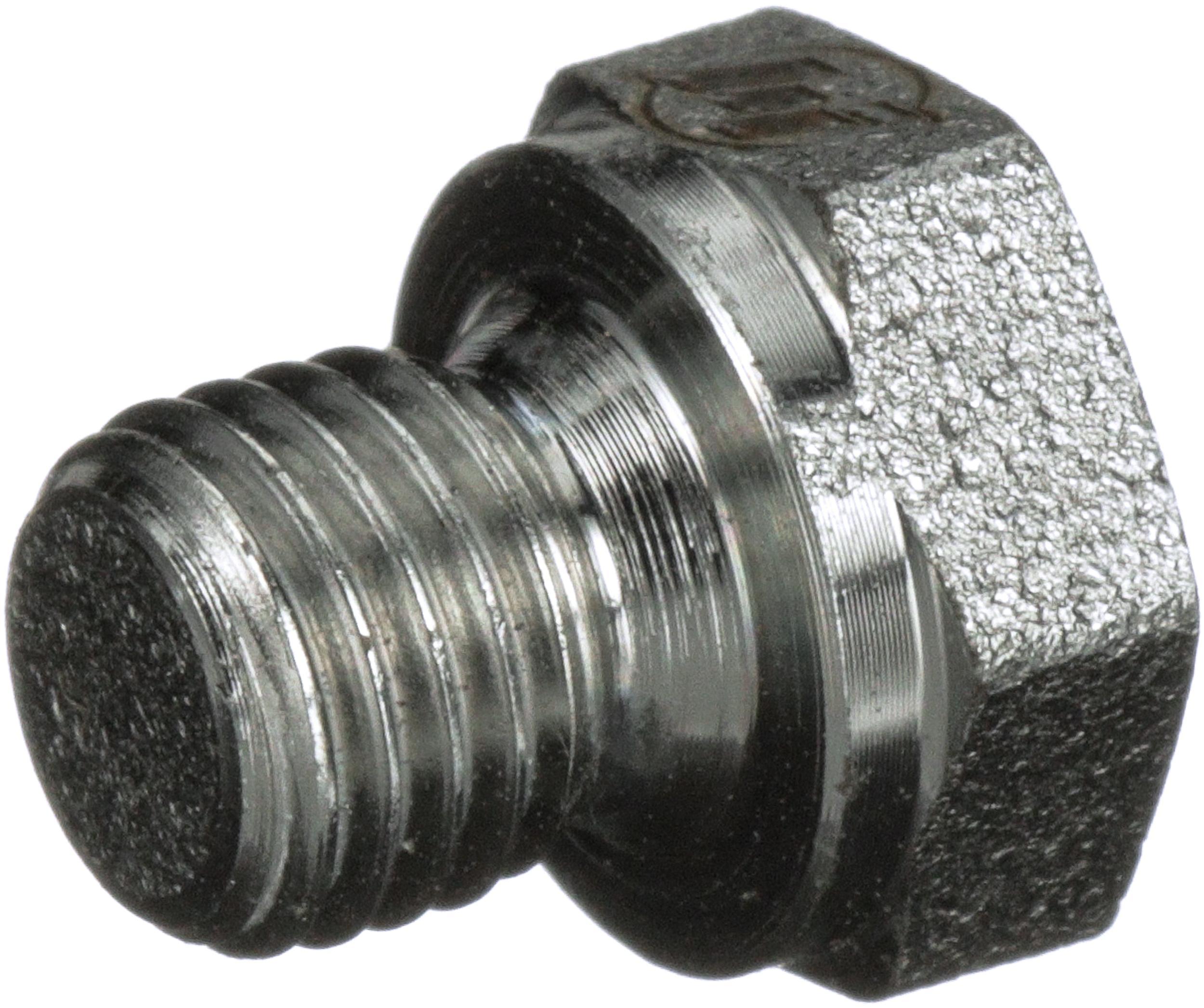 Hydraulic Adapter, SAE to SAE, M08 x 1 Nominal, Male x Plug End Style, 6000 psi Pressure, Steel, Import