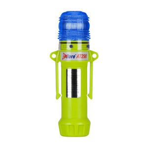 Safety and Emergency Beacon, Flashing/Steady-On, Series: 939-AT290, LED Lamp, Blue, 165 to 185 fpm Flash, <gt/>20 hr Average Life, Specifications Met: ANSI Class 1, NFPA Division 2/Zone 2, PROP65: <lt/>warning message<gt/>, ABS Plastic Housing Materi