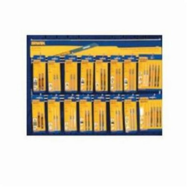 T/U-Shank Jig Saw Merchandiser, 38 Piece, Merchandiser Tool Storage Type, Yes Tool Storage Included