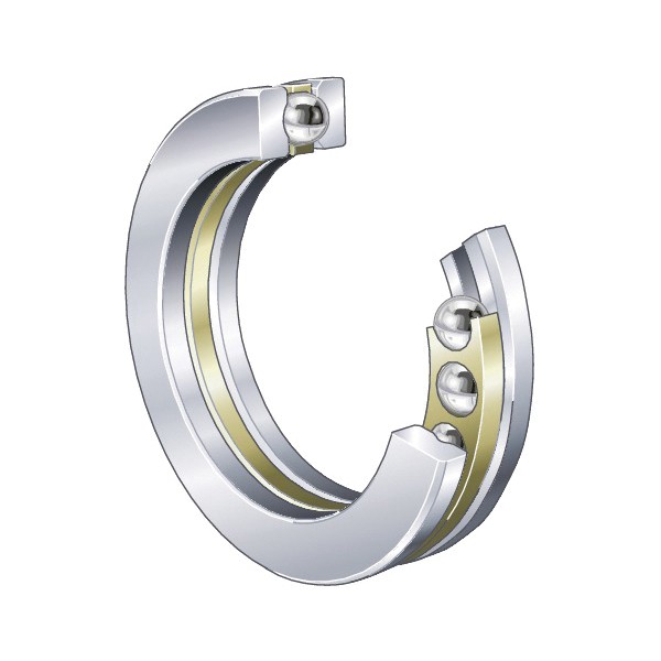 Axial Deep Groove Ball Bearing, Single Direction, Series: 514, 65 mm Bore, 140 mm Outside Diameter, 1 Rows, 56 mm Width, Open Closure, 217000 N Load, Brass Cage, 2050 RPM Maximum, -30 to 150 °C