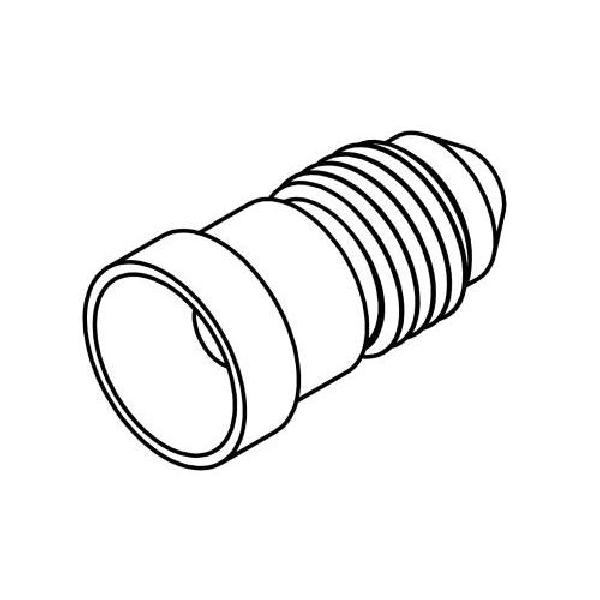 Hydraulic Reducer, 3/4-16 Inch Female JIC, 7/16-20 Inch Male JIC, Steel