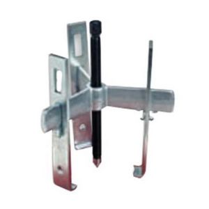 Jaw Puller Set, 3-Way, 10 ton, 4-11/16 in, 7-1/8 in Max Reach, 10 in Max Spread, 3 Jaws, Straight Jaw, 11 in Overall Length, 10 Piece, 3/4 x 10-1/5 in Screw