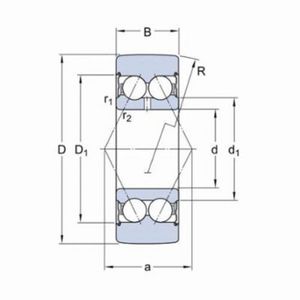 Cam Roller, Crowned, 1.1811 in Bore, 2.8346 in Roller Diameter, 0.937 in Roller Width, 0.937 in Overall Width, 6070 lbf Dynamic/3820 lbf Static Load, Shielded Closure, 5000 RPM Maximum, 300 °F, Steel Roller, Uncoated