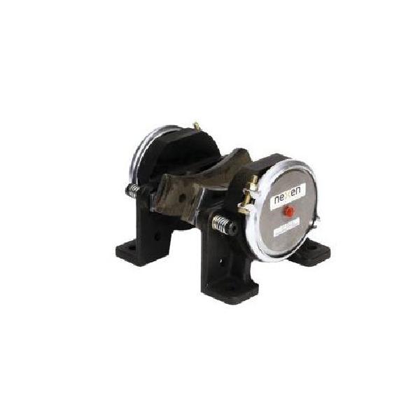 Caliper Brake, Spring Actuated Air Released Open High Coefficient, 5300 in-lb Static Torque, 0.785 cu-in New/5.021 cu-in Worn Out Air Volume, 100 PSI Maximum, 32 to 150 °F, Black Oxide, 8 in L Dimensions