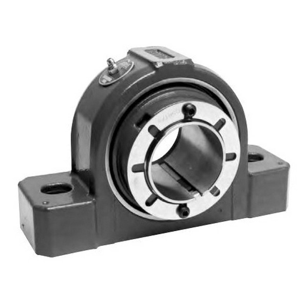 Flange Mount Three-Bolt Bracket Plain Sleeve Bearing Unit, 25 mm Inside Diameter, 28.6 mm Bolt Centers, 27 mm Length Thru Bore, Polymer