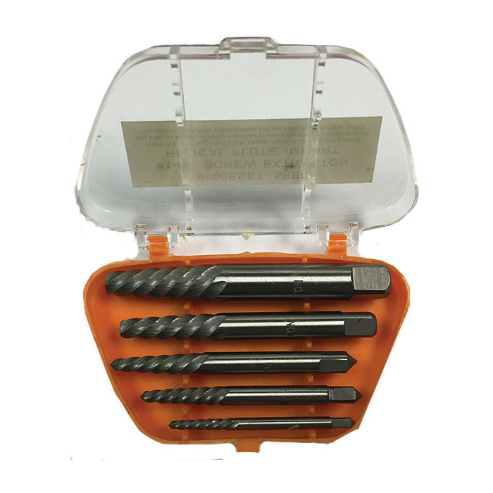 5pc Screw Extractor Set Drillco