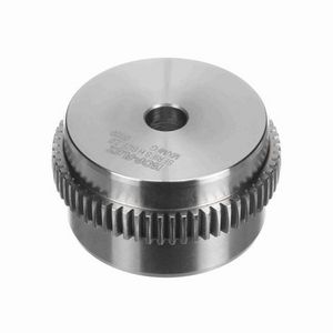 Flexible Hub, 02 Coupling, 2-3/4 Inch Bore Diameter, 4 Inch Diameter, 9300 RPM Maximum, 2-7/16 Inch Length Through Bore, Carbon Steel
