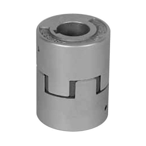 Curved Jaw Coupling Hub, Style A, Series: CJ Series, 65 Coupling, 2-1/8 in Bore, 4.53 in Diameter Hub, 1/2 in W x 1/4 in D Keyway, 4250 RPM Maximum, 2.95 in Length Through Bore, 3/8-16 Screw, Cast Iron, Gray