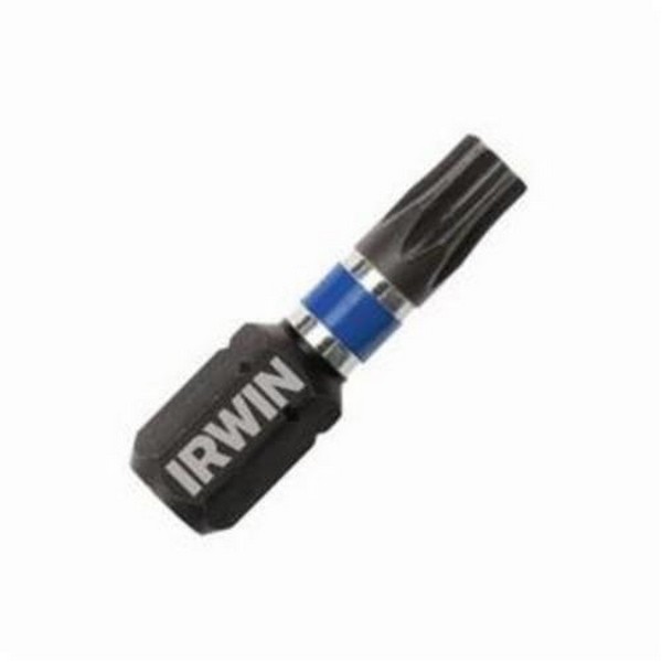 Impact Insert Bit, Heavy Duty Tamper-Resistant, T40-TR Point, Torx® Point, 1 in Overall Length, 1/4 in, Cold Forged High Grade Steel, Black Oxide