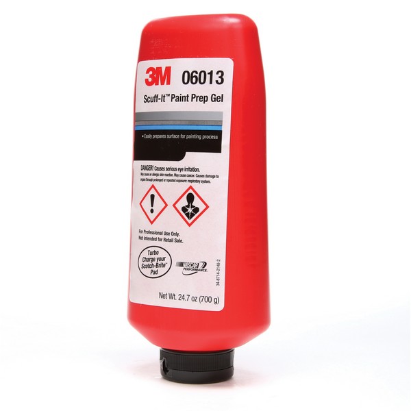 Paint Preparation Gel, 16 oz, Tube, Paste, White, 150000 cPs, Chemical Composition: Feldspars, Water, Quartz Silica, Polyethylene Glycol, d-Limonene, Glycerin, Ethoxylated C12-C15 Alcohols, 41 g/L VOC, Citrus
