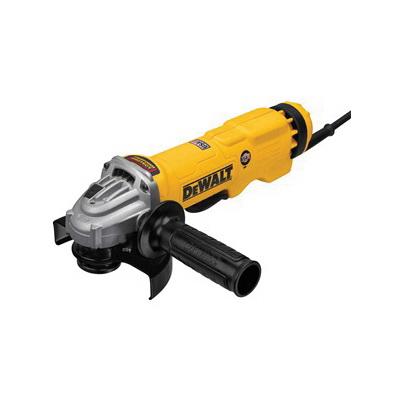 Angle Grinder, Heavy Duty High Performance Small, Tool/Kit: Kit, 4-1/2 to 5 in Wheel Diameter, 5/8-11 Arbor/Shank, 11000 RPM Speed, 2.3 HP, 120 VAC, 13 A, Plastic Housing Material, Barrel Grip Handle, Black/Yellow, 6 ft Cord, Paddle Switch Control, Y