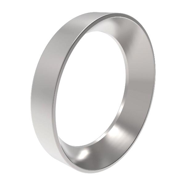 Bearing Cup, Caged Round Bore, Series: HM Inch Series, 9-5/16 Inch Outside Diameter, 1-3/4 Inch Cup Width, 2-1/4 Inch Bearing Width, 0.13 Inch Maximum House Fillet Radius, For Use With: Single Row Tapered Roller Bearings, High Carbon Chrome Steel, -54 to 121 °C