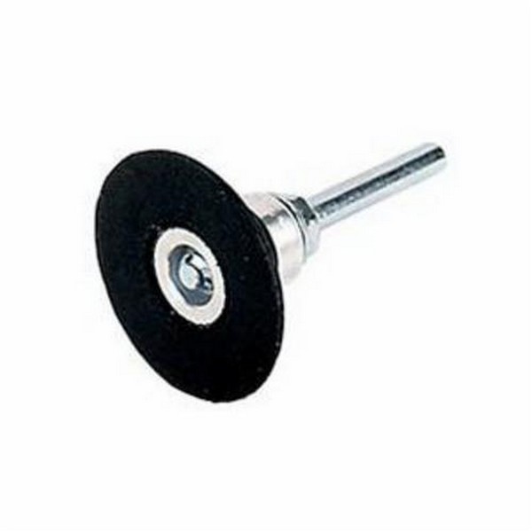 Backing Pad, 2 in Dia, 1/4 in, Type TS Attachment, 25000 RPM Maximum, Aluminum Oxide, For Use With: Blending Disc