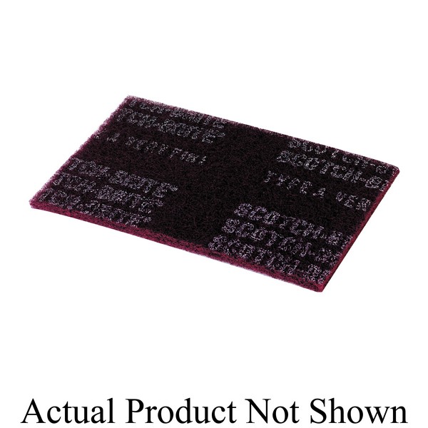 Abrasive Sheet, Series: CF-SH, 9 Inch Length, 3.67 Inch Width, Very Fine Grade, Aluminum Oxide Abrasive, Maroon, Applicable Materials: Metal and Wood