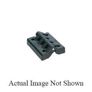 Hinge, Heavy Duty Type 1, Series: VG-634, 0.265 Inch Diameter Mounting Hole, 72.5 mm Length x 49.5 mm W Center-to-Center Mounting Hole, Polyamide, Black, 4 Inch Length x 3.13 Inch Width x 1.17 Inch Thickness