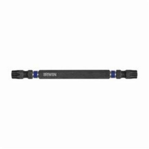 Impact Double Ended Bit, Heavy Duty, T40 Point, Torx® Point, 4 in Overall Length, 1/4 in Drive/Shank, Cold Forged High Grade Steel, Black Oxide