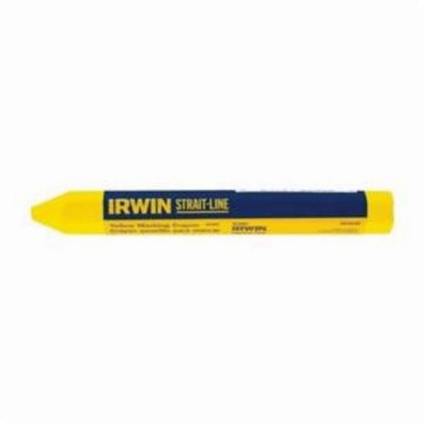 Lumber Crayon, Wax, Yellow, 4-1/2 in L Dimensions