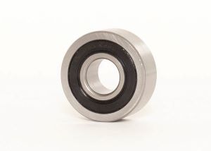 Yoke Roller, Crowned Outside Diameter, 12 mm Bore, 35 mm Roller Diameter, 15.9 mm Roller Width, Sealed Closure, -20 to 120 C