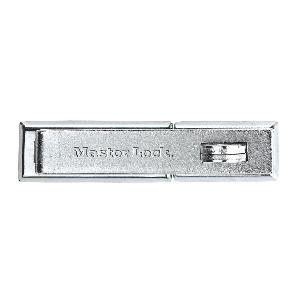 Bar Hasp, Straight, 1-5/8 in Width, 7-1/4 in Length, 7/16 in Shackle Dia, Hardened Steel, Zinc Plated