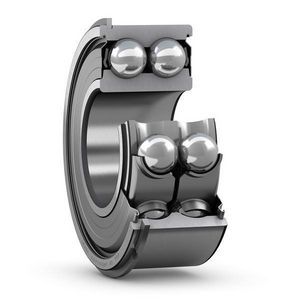 Angular Contact Bearing, Straight, Series: 5200-C, 25 mm Bore, 0.81 in OD, 2 Rows, 30 °Contact Angle, Open Closure, 4680 lbf Dynamic/3150 lbf Static Load, Chrome Steel Bearing, 11000 rpm Maximum, -22 to 250 °F, Uncoated