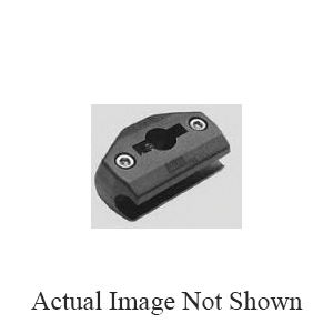 Rail Clamp, Single, Series: 021, For Use With: Mounts On Flat Bar Up To 1 x 1/4 Inch and Holds 1/2 Inch Diameter Rod, 1/2 Inch Diameter Rod, Polyamide