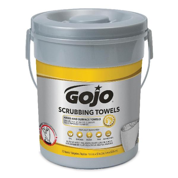 Scrubbing Towels & Surface Towels, 72/Bucket, 6/Carton