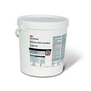 Fire Barrier Mortar, Lightweight, Pail Container, 5 gal Container, Water Base, Composition: Mineral Salt, Silicate Mineral, Acid, Quartz Silica, Calcium Carbonate, Powder Form, Fire Rating: 3 hr, Off-White with Dark Flecks, Slight Cement Odor/Scent,
