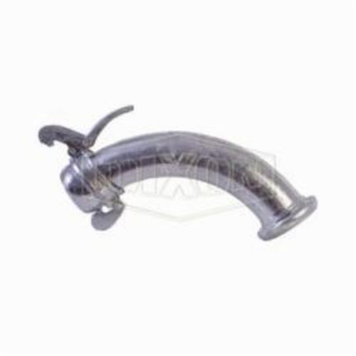 Quick Connect Elbow, Type B, Fitting/Connector Type: 90° Elbow, 6 Inch Nominal, Female x Male, Steel, Galvanized, Domestic