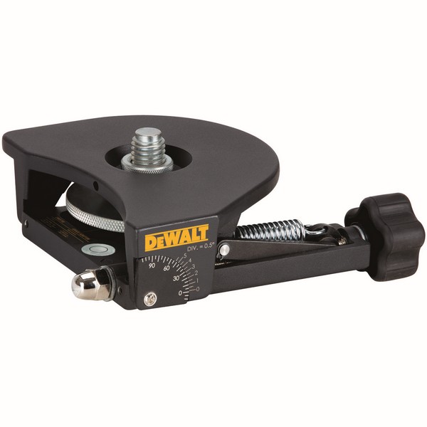 Laser Grade Adapter, For Use With: Laser and Rotary Laser, Specifications: 0 to 90 deg Angle, 5/8 in Thread, Aluminum, 7.65 in W x 2.56 in H Dimensions