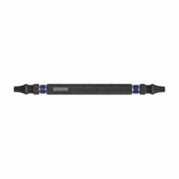 Impact Double Ended Bit, Heavy Duty, T20 Point, Torx® Point, 4 in Overall Length, 1/4 in Drive/Shank, Cold Forged High Grade Steel, Black Oxide