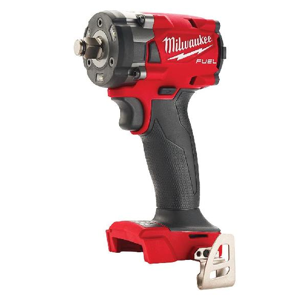 Compact Impact Wrench, Cordless Variable, Bare Tool/Kit: Bare Tool, Series: FUEL™, 1/2 in Drive, 250 in-lb Torque, 2400 RPM Speed, 18 V, Lithium-Ion Battery, Aluminum Housing Material, 4.9 in Overall Length