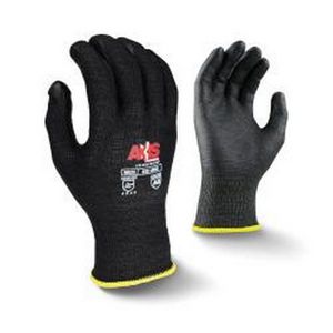Cut-Resistant Gloves, Series: RWG532, XL Size, HPPE Palm, HPPE, Black, Seamless Style, ANSI Cut-Resistance Level: A2, Resists: Abrasion, Cut, Puncture and Tear