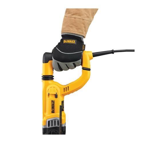 Corded Rotary Hammer Kit, Tool/Kit: Kit, 1-1/8 in Chuck, SDS Plus® Chuck, 0 to 5350 bpm Blows per Minute, 3 J Impact Energy, 0 to 1450 RPM No-Load, 120 VAC, 8.5 A, Plastic Housing Material, D-Handle, Variable Speed Switch Control, Reversible: Yes, 17