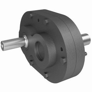 Parallel Shaft Gear Drive, Type S Single Reduction Style A, Series: 22 Series, 2.53:1 Gear Ratio, 14 HP, Shaft Input, Shaft Output, 1 Inch Diameter Input, 1/4 x 1/8 Inch Input, 1/4 x 1/8 Inch Output Keyway, 97.5 % Efficiency, Oil Lubrication, Shaft Mounting, Cast Iron, 6-1/4 Inch Length x 8-1/2 Inch Width x 9-1/4 Inch Height Dimensions