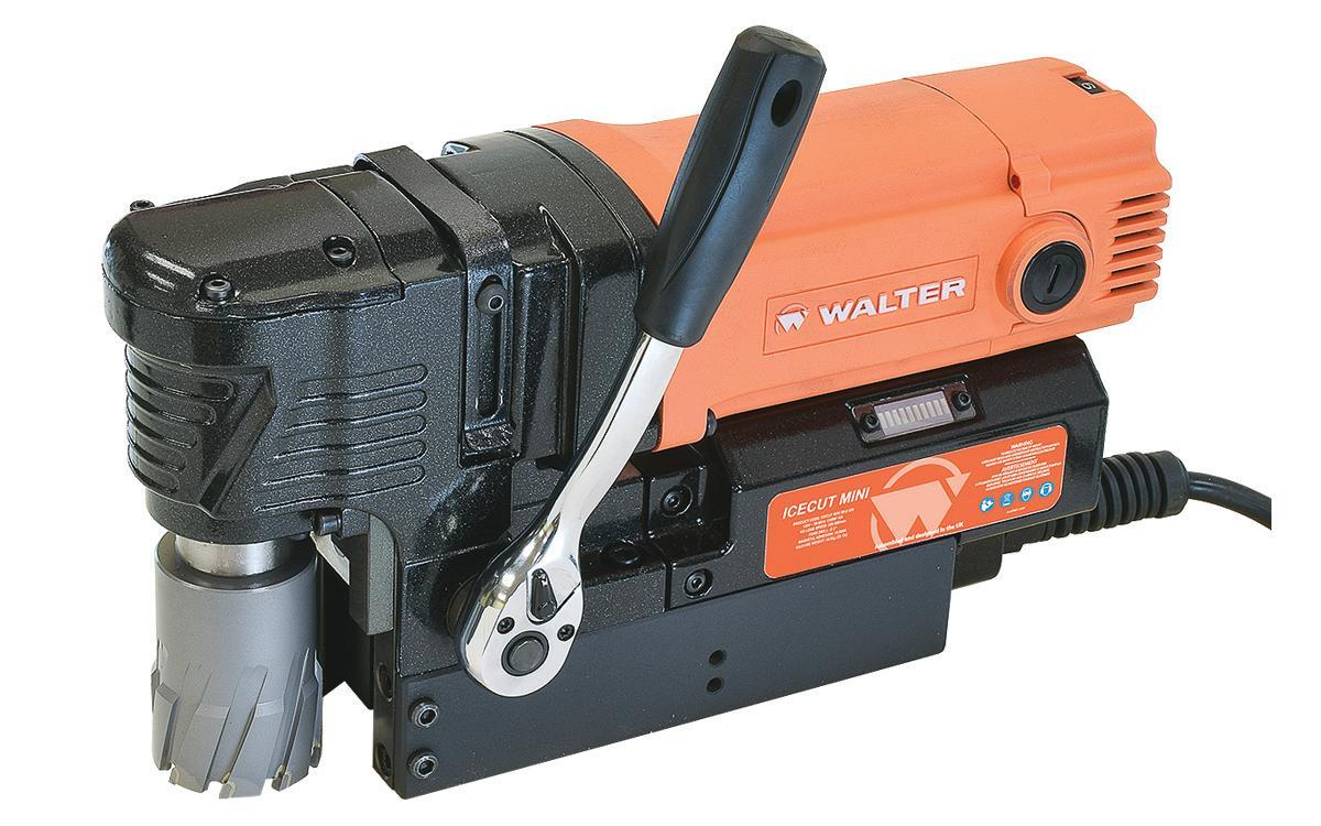 Magnetic Drilling, Low Profile, 2 x 2 in Chuck, 250 to 500 RPM Spindle Speed, 1 Spindle Speed, 2248 lb Drill Point, 179 mm Overall Height, 110 to 120 V AC, 10 A, 334 mm L x 100 mm W Dimensions