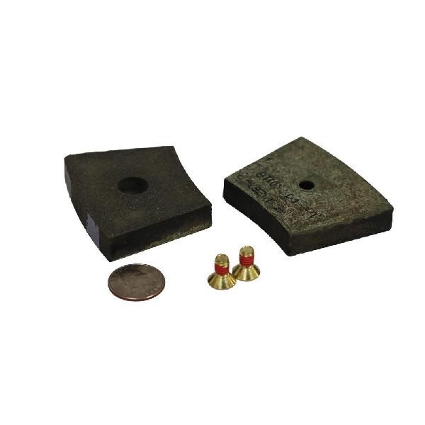 Facing Kit, For Use With: BC288A, BC425A, BC288S and BC425S Model Caliper Brakes, Specifications: High Coefficient, 26.4 sq-in Brake Facing Effective Area, 308 hp-hr Approximate Brake Facing Life/Two Facings, Purple Brake Facing Edge Color