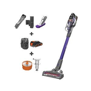 Stick Vacuum Cleaner, Pet Cordless, 20 V, 10-3/4 Inch Width x 8 Inch Depth x 45-1/2 Inch Height Dimensions