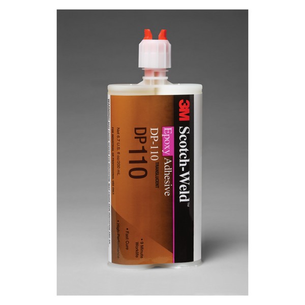 Epoxy Adhesive, 2-Part Part, Duo-Pak Cartridge Container, 200 mL Container, Epoxy Base