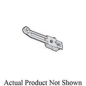 Adjustable Radius Lever, 1 to 3-1/2 in Arm Length, 3/4 in Dia Roller, 0.31 in Roller Width, Front Roller Position, Nylon Roller