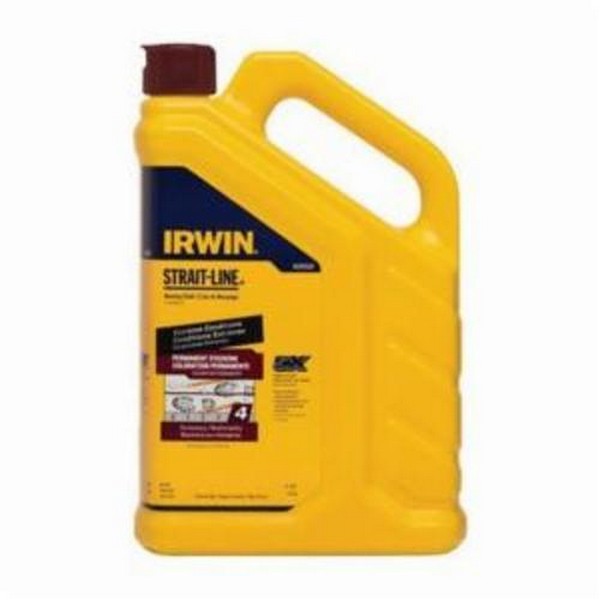 Marking Chalk, Permanent Staining, Crimson Red, 4 lb Capacity, Bottle Package Type, Odorless Odor/Scent