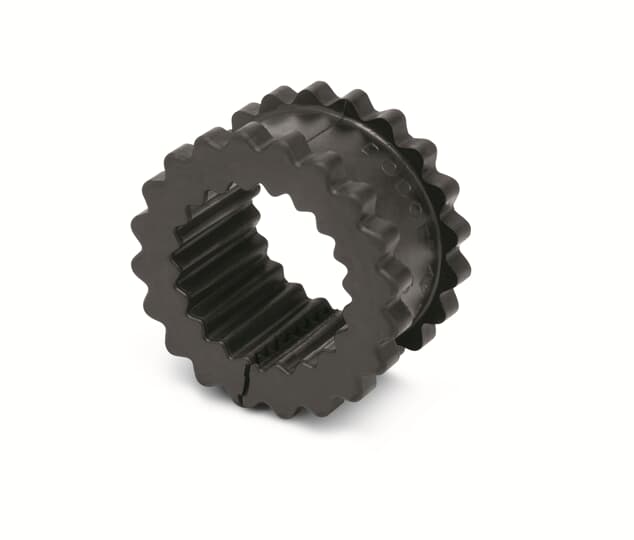 Coupling Sleeve, Type JNS, Series: D-Flex, 08 Coupling, 2-1/2 in Length, 5-1/16 in OD, 1135 in-lb Torque, 4500 RPM Maximum, For Use With: D-Flex Coupling, -30 to 275 °F, Neoprene