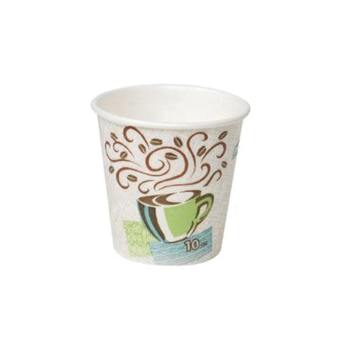 Drink Cup, Hot Insulated, Series: Products PerfecTouch®, 10 oz Capacity, Paper, Coffee Haze